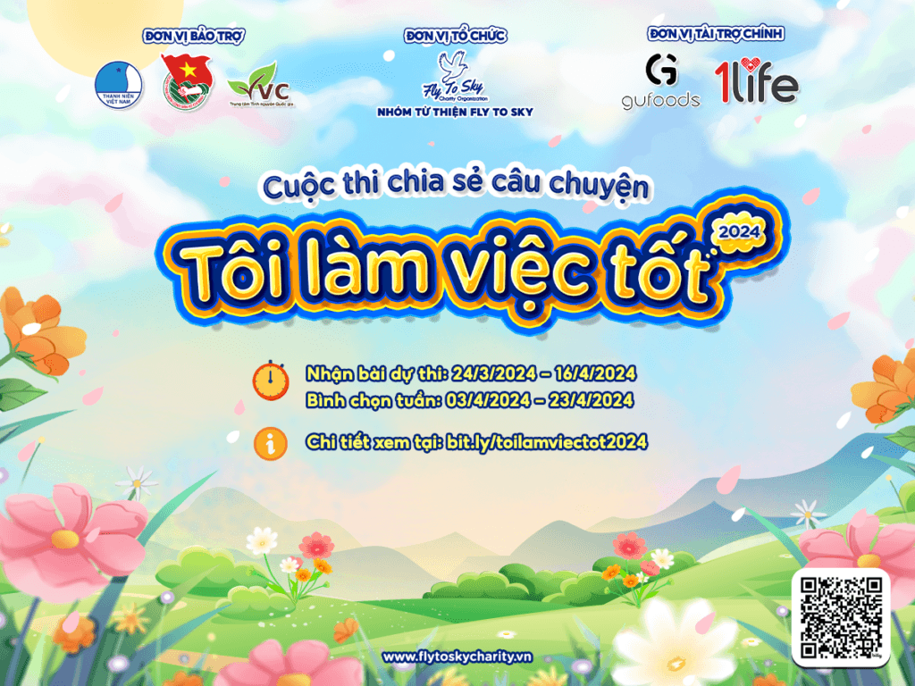 Cuộc thi chia sẻ câu chuyện Tôi làm việc tốt năm 2024