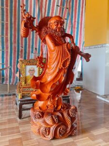 Cúng dường tôn tượng Bồ Đề Đạt Ma