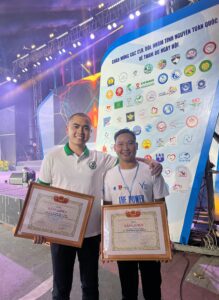 LỄ TRAO GIẢI THƯỞNG TÌNH NGUYỆN QUỐC GIA NĂM 2023