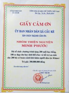 Báo Cáo Chi Tiêu Hoạt Động Nhóm Minh Phước (Quý III)
